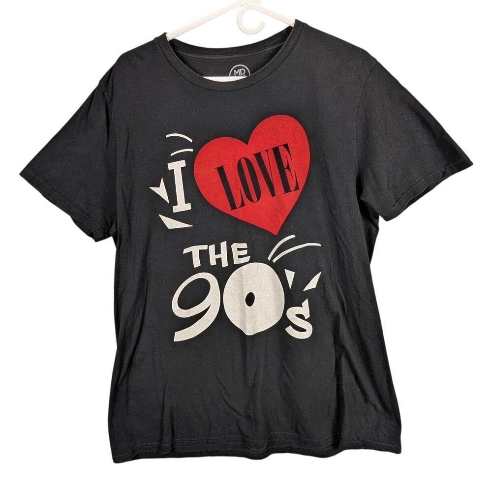 Salt N Pepa I Love The 90s Tour Shirt Mens Large Black Concert Tee 2016 Hip Hop